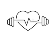 Outline:Ikat4nrfmfc= Heart Clipart