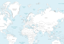 Labeled:V-Xzjijklp4= World Map