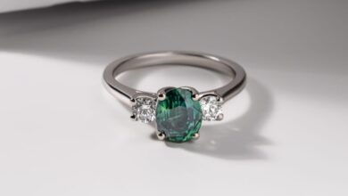 5 Carat Green Diamond Ring