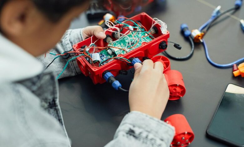 assembly of multispectral sensors