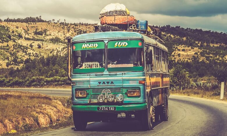 tata multi direction packaging vehicle