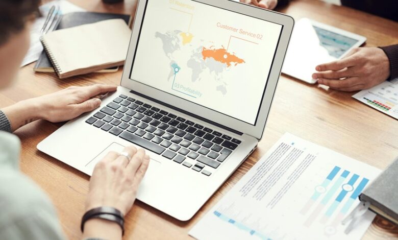 enterprise report with numbers